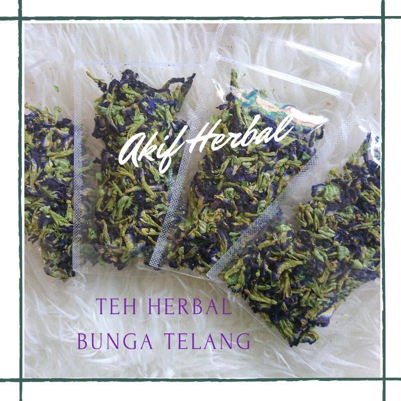 Jual Teh Herbal Bunga Telang Bunga Telang Kering Shopee Indonesia