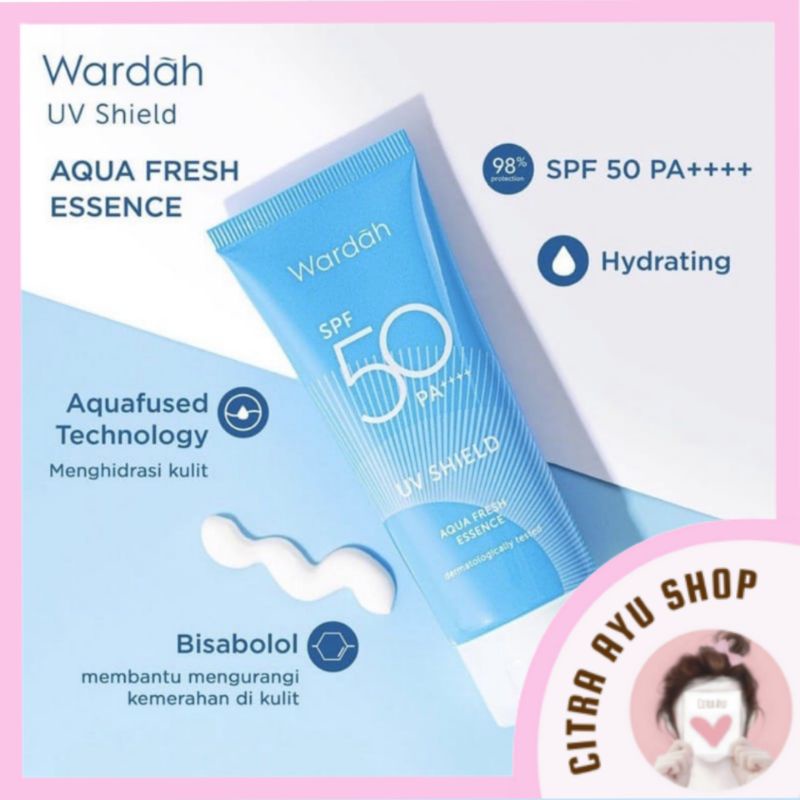 Jual Wardah Sunscreen SPF 50 Biru Shopee Indonesia