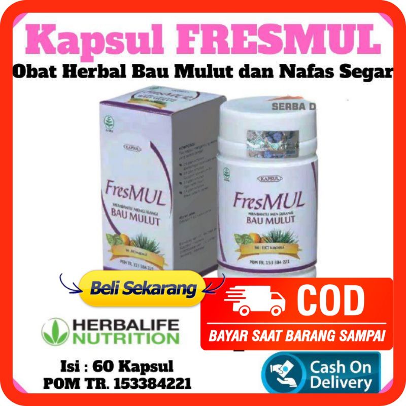 Jual OBAT BAU MULUT TAK SEDAP Kapsul FRESMUL FRESHMUL Fres Mul Fresh