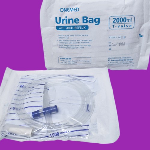 Jual URINE BAG ONEMED PER SLOP ISI 10 PCS Shopee Indonesia