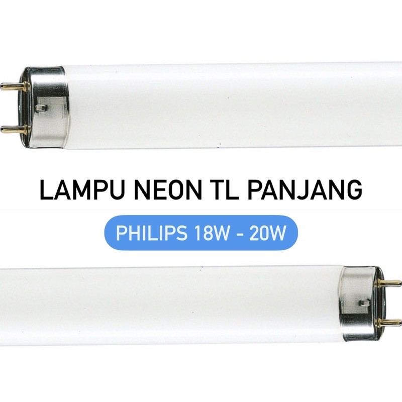 Jual Lampu Neon Tl Panjang Philips W W Shopee Indonesia