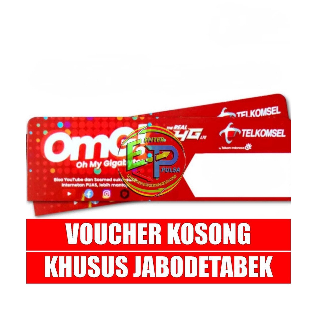 Jual Voucher Kosong Telkomsel Jabodetabek Shopee Indonesia