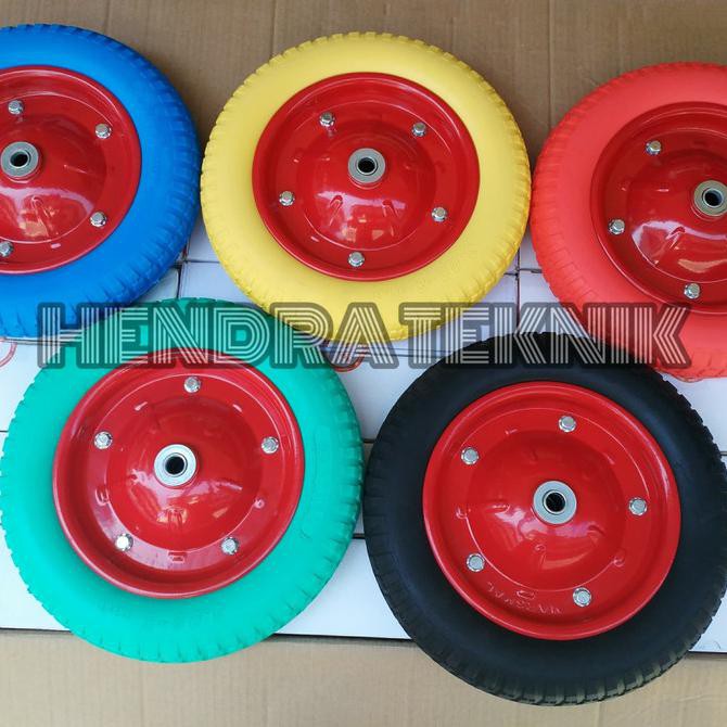 Jual Ban Gerobak Mati Pu Roda Gerobak Artco Mati Ban Kereta Sorong Foam