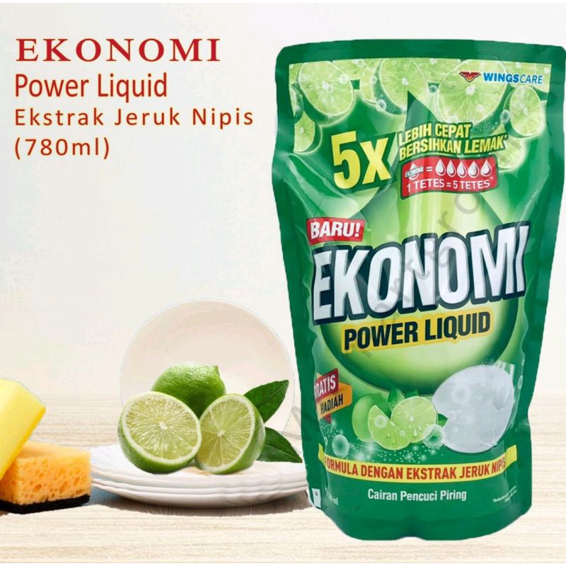 Jual Ekonomi Power Liquid Sabun Cuci Piring Indonesia Shopee Indonesia