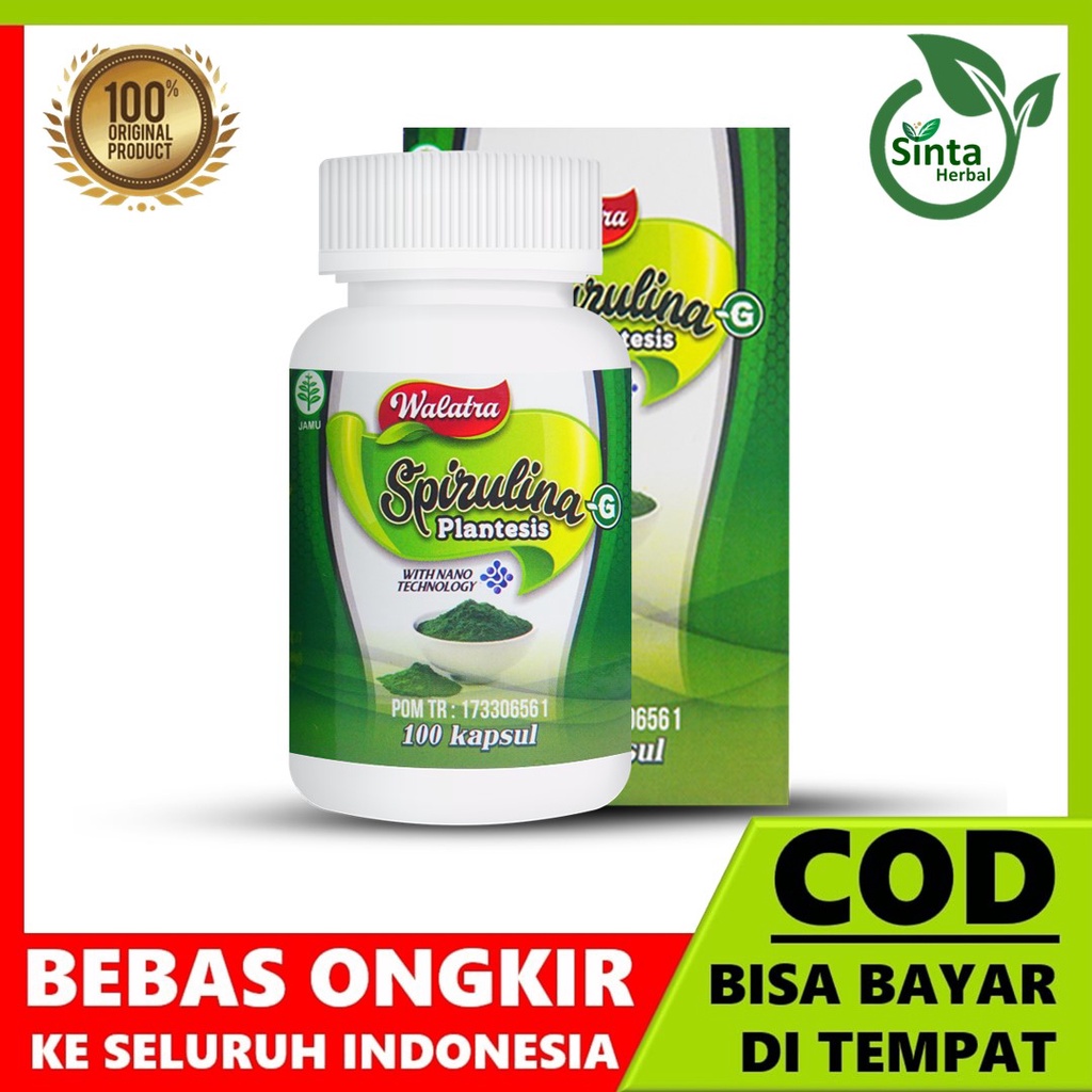 Jual Walatra Spirulina G Plantensis ORIGINAL With Nano Technology