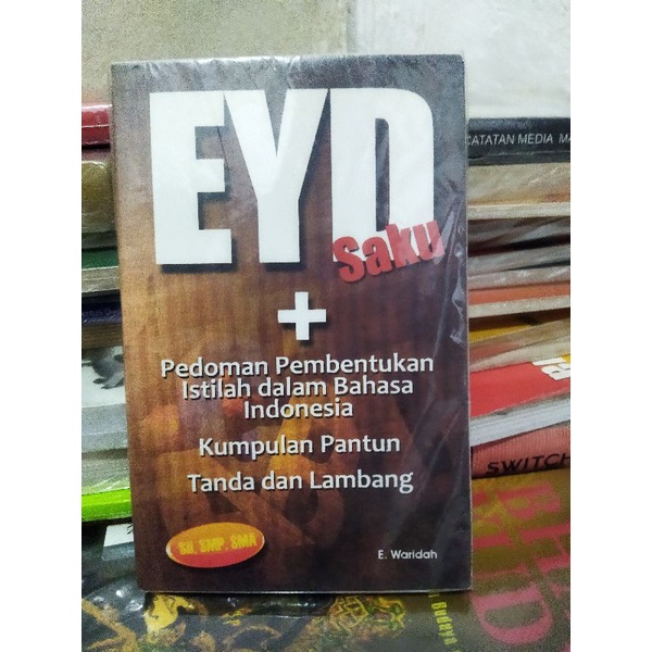 Jual Buku EYD Saku Pedoman Pembentukan Istilah Dalam Bahasa Indonesia