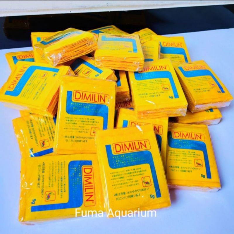 Jual Obat Kutu Khusus Ikan Hias Dimilin Kemasan Sachet Gr Kuning