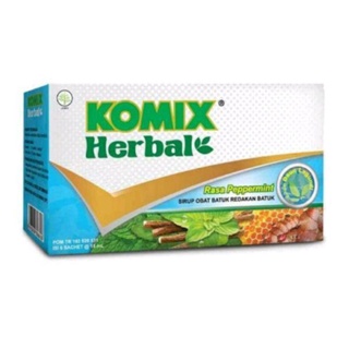 Jual Komix Herbal Komik Harga Promo Rasa Original Jahe Mint Sachet Isi