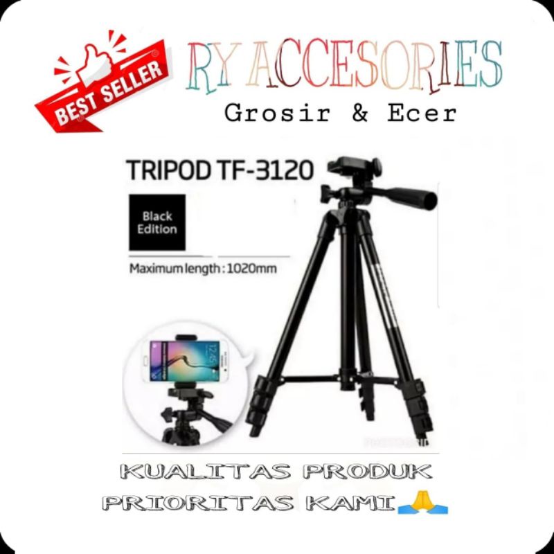 Jual Ry Weifeng Tripod Holder U Tripod A Black Edition