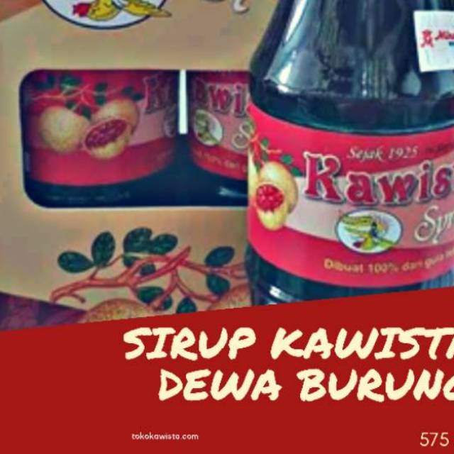 Jual Sirup Kawista Dewa Burung Kemasan 575ml Isi 1 Botol Indonesia