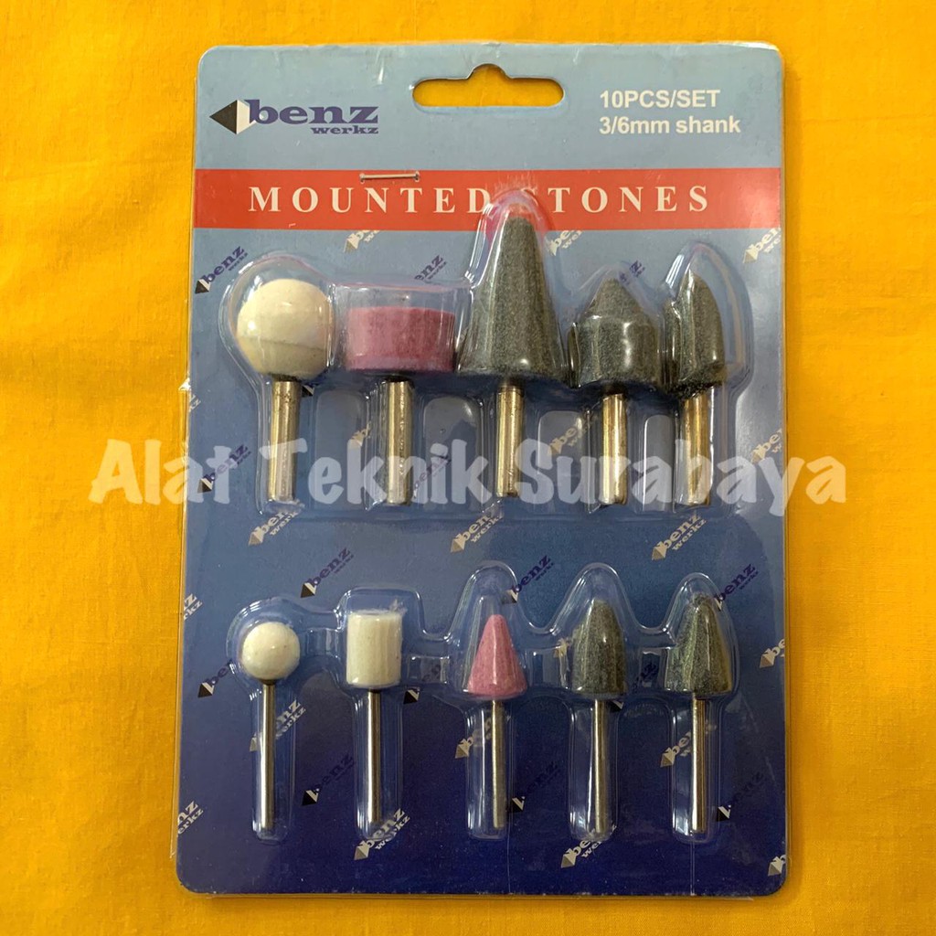 Jual Batu Osco Benzwerkz Pcs Mm Shank Mounted Stones Benz