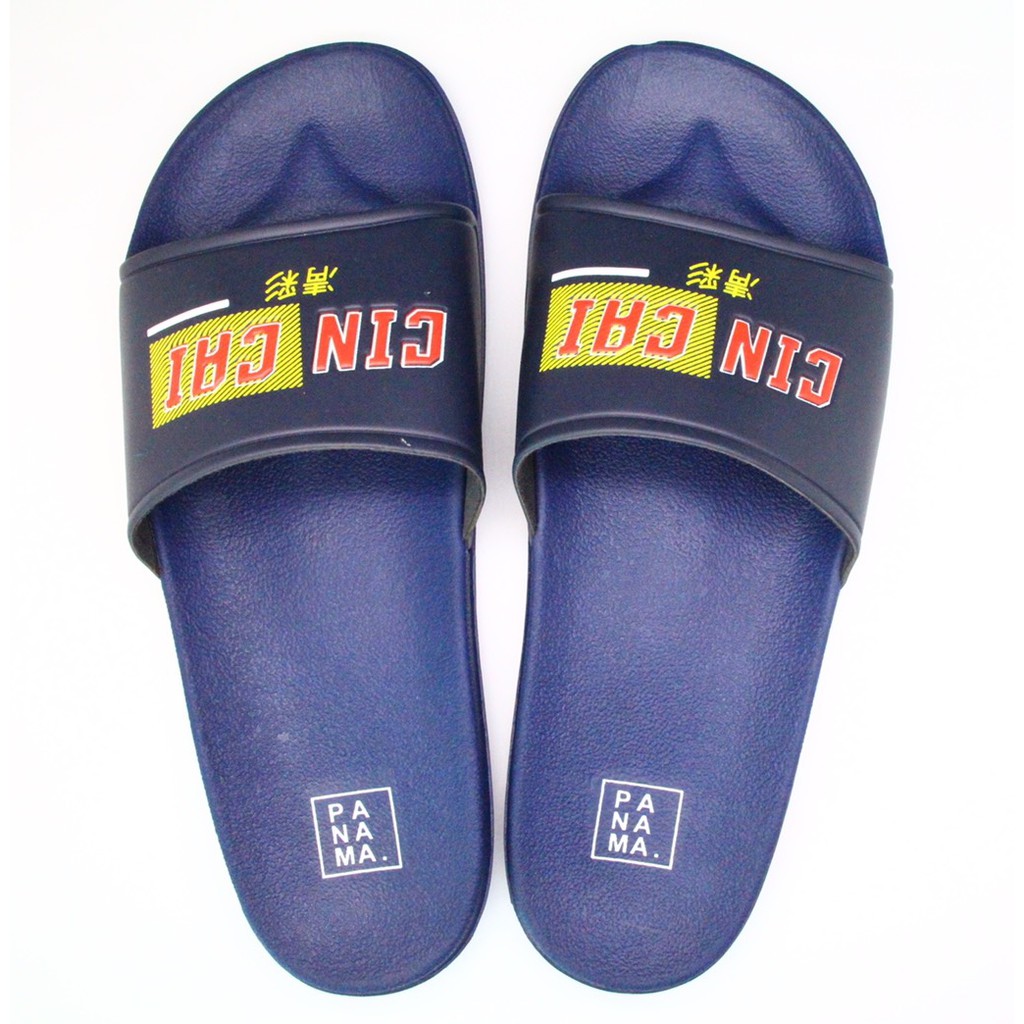 Jual Panama Ultra Cincai U14 Biru Sandal Karet Unisex Sendal Slip On