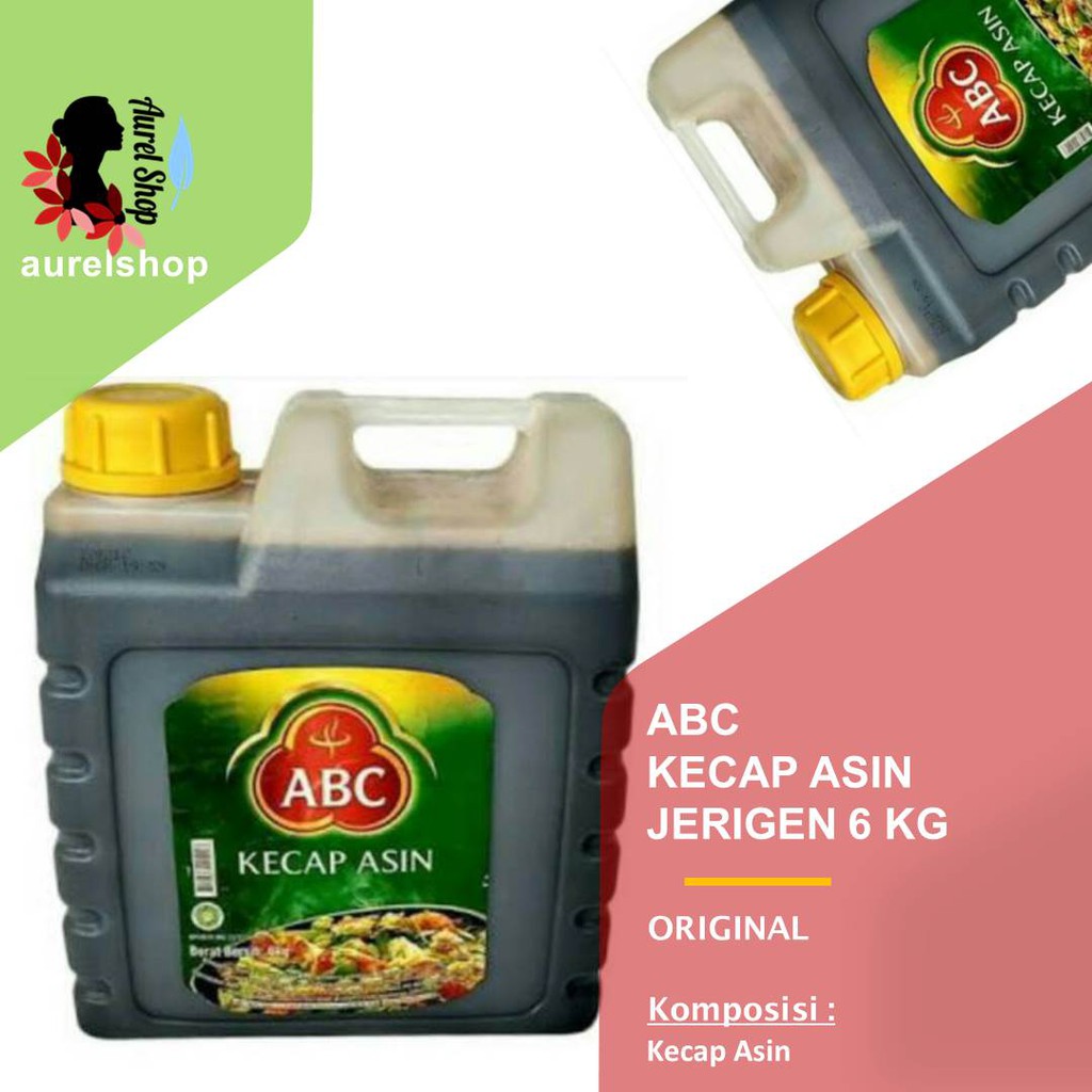 Jual Abc Kecap Asin Kemasan Jerigen Kg Shopee Indonesia