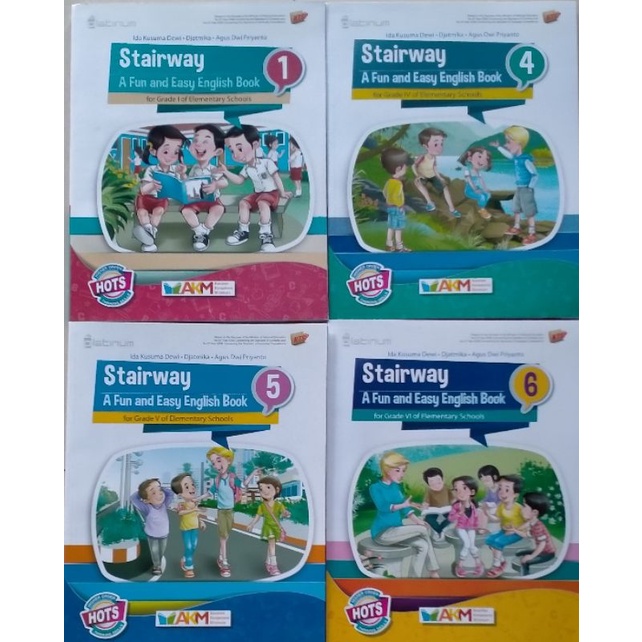 Jual Buku Bahasa Inggris Stairway Terbaru Sd Mi Platinum Tiga Serangkai