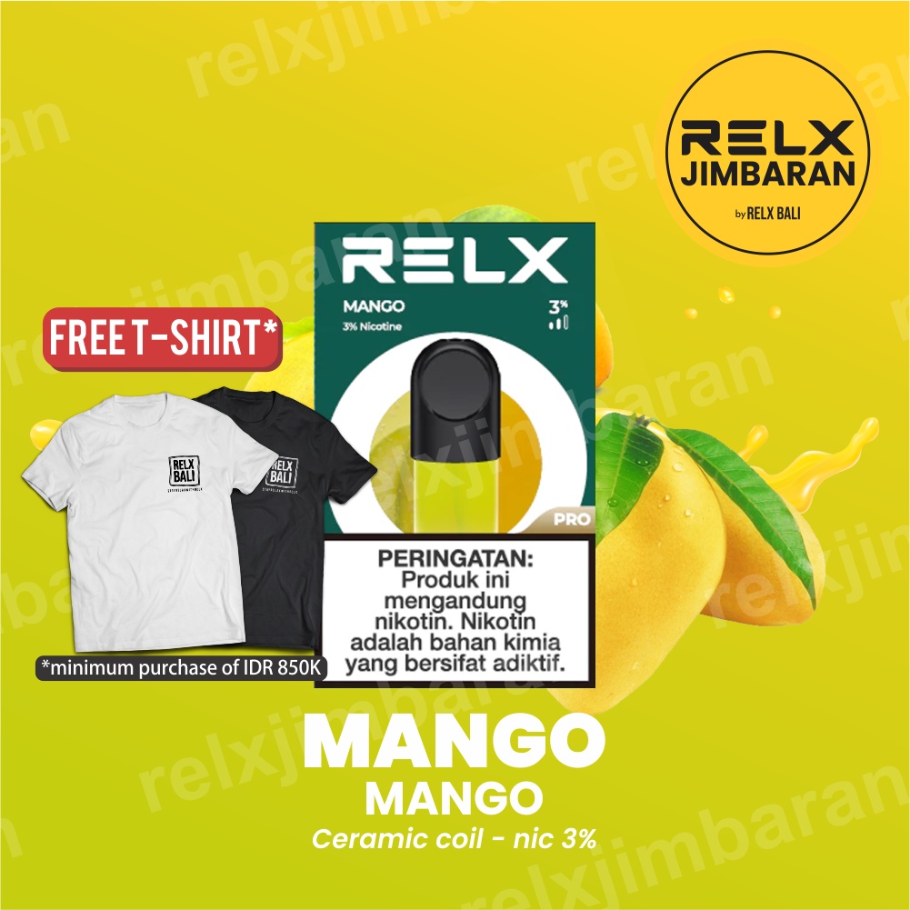 Jual RELX Infinity Pod PRO MANGGO MANGGA 1 Pack Isi 1 Pods 1 Pcs