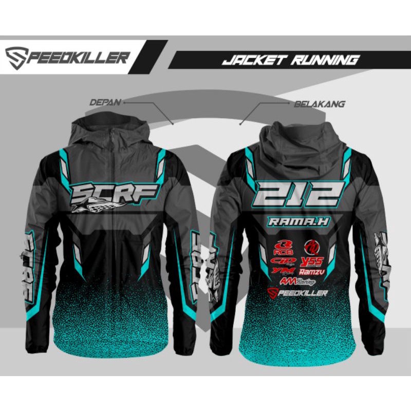 Jual Custom Jaket Parasut Design Suka Suka Shopee Indonesia