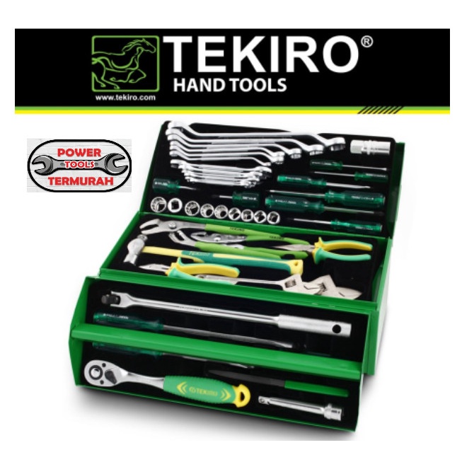 Jual Tool Kit Set Tekiro Pcs Mt Mechanic Tools Box Mekanik