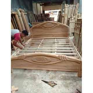 Jual Furniture Dipan Ranjang Tempat Tidur Model Tambang Tidur Kayu