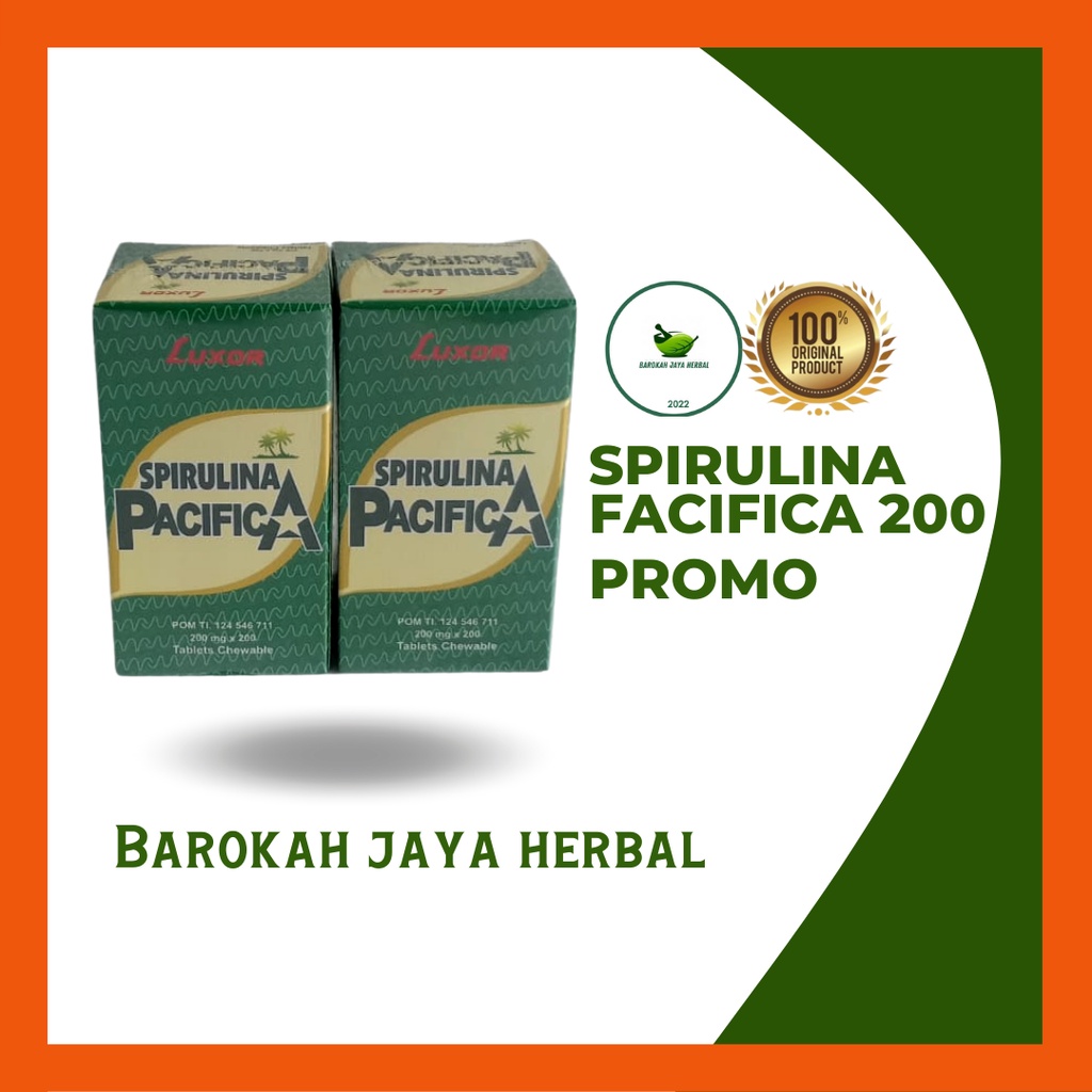 Jual Spirulina Pacifica Tablet Original Shopee Indonesia