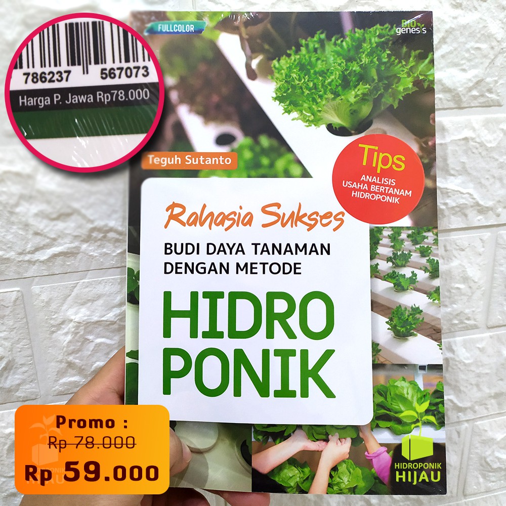 Jual Buku Bertanam Hidroponik Untuk Pemula Shopee Indonesia