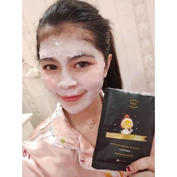 Jual GLOW FACE MASKER PEEL OFF POWDER ALL VARIANT HI GLOW SKINCARE BPOM