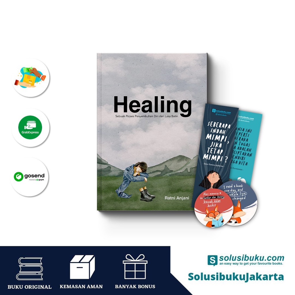 Jual Solusibuku Jakarta Healing Sebuah Proses Penyembuhan Diri Dari