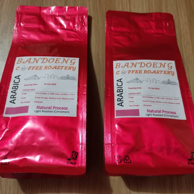 Jual Kopi Ciwidey Arabica Single Origin Coffee Natural Process