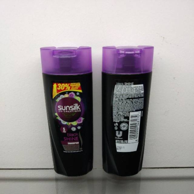 Jual SUNSILK SHAMPOO BLACK SHINE HITAM 70ML Shopee Indonesia