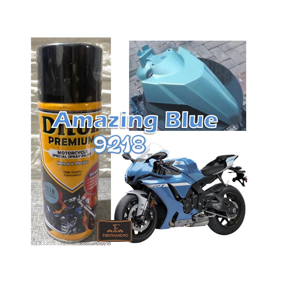 Jual Cat Pilox Diton Premium 9218 Amazing Blue 400cc Biru Muda Metalik