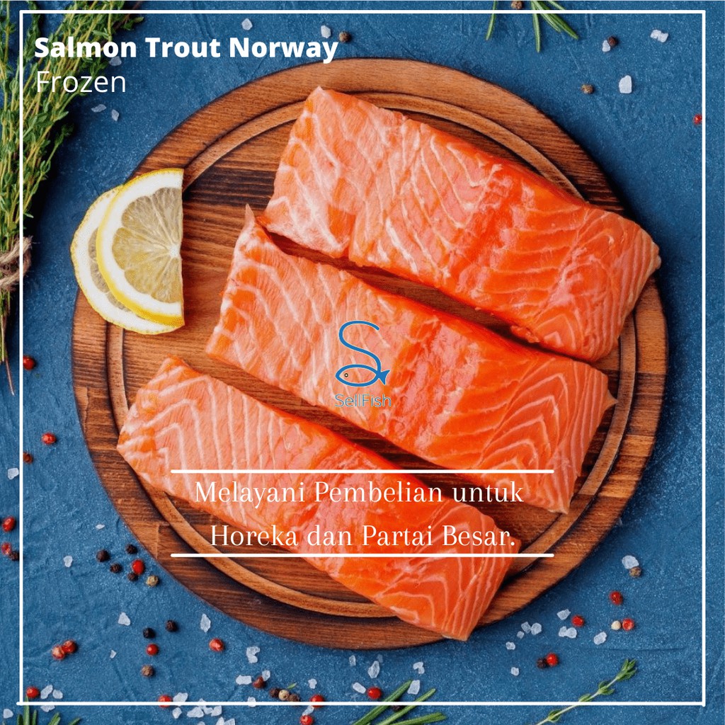 Jual Ikan Salmon Norwegia Fillet Premium Gr Norwegian Salmon