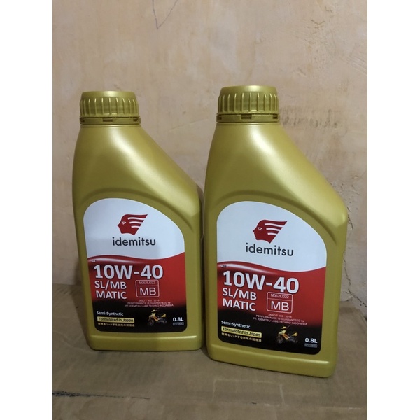 Jual OLI IDEMITSU 10w 40 SS MATIC 800ml Shopee Indonesia