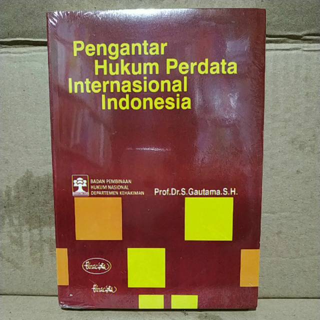 Jual Buku Pengantar Hukum Perdata Internasional Indonesia Shopee