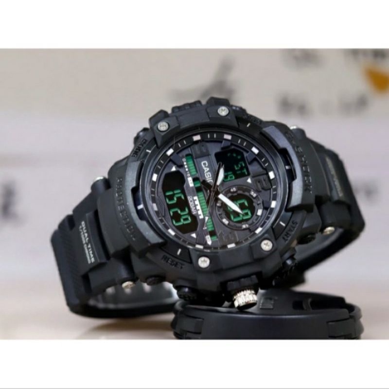 Jual Jam Tangan Pria Casio Gshock Gwn Dual Time Sporty Shopee