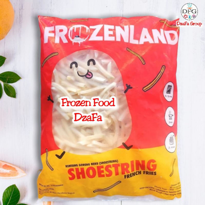 Jual Kentang Frozenland Shoestring Kg Shopee Indonesia