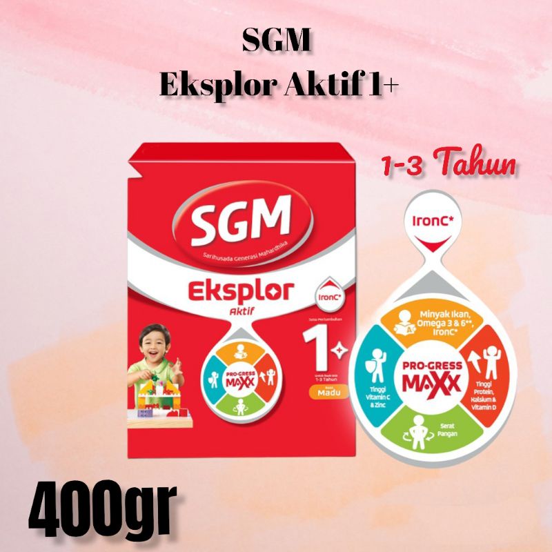 Jual Sgm Eksplor Aktif Pro Gressmaxx Madu Susu Pertumbuhan Gr