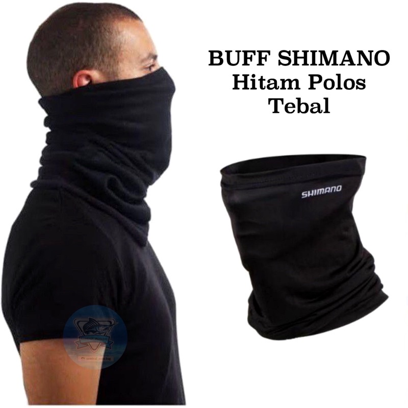 Jual Buff Shimano Hitam Polos Shopee Indonesia