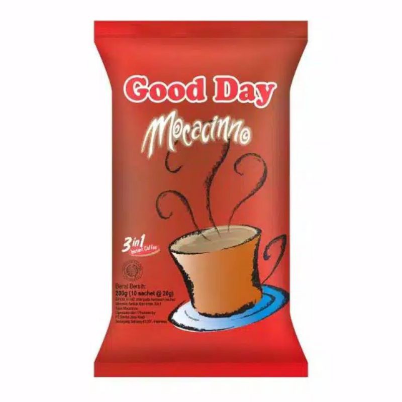 Jual Goodday Mocacino Isi 10 Sachet Shopee Indonesia