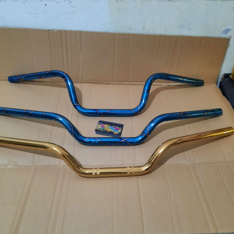 Jual Stang Stir Stainless Model Twotone Blue Xxx Full Gold Pnp Pcx