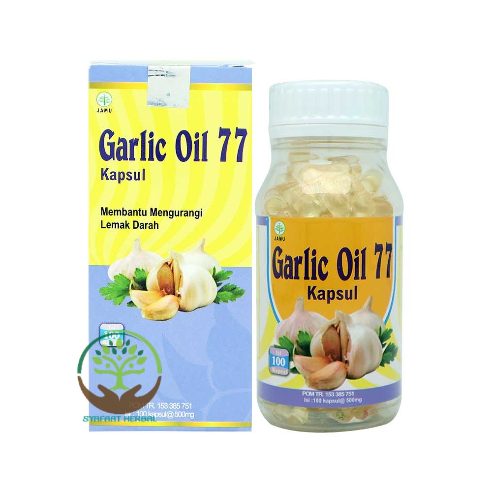 Jual SH Garlic Oil 77 Griya Annur GAN Isi 100 Kapsul Kapsul Minyak