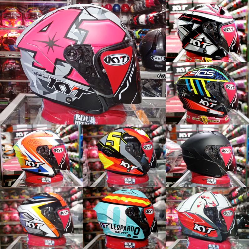 Jual Helm Kyt Nfj Motif Espargaro Jaume Dalla Jaume Masia Sakura Series