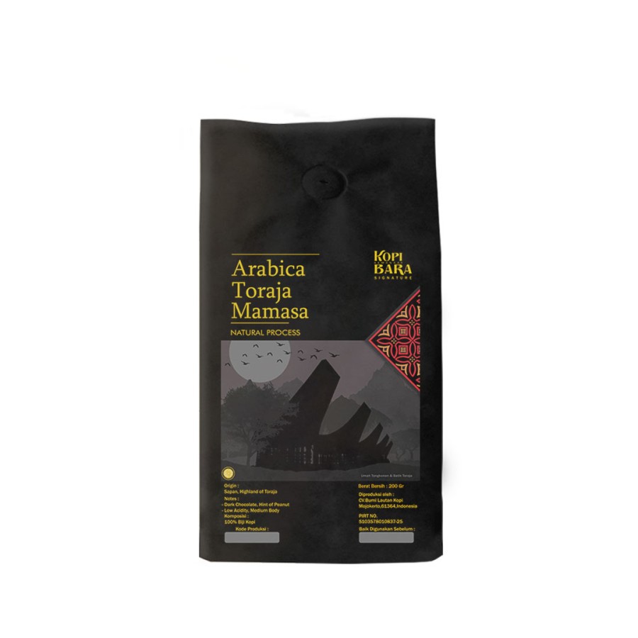 Jual Kopi Arabica Toraja Mamasa Roasted Coffee Bean Gr Shopee