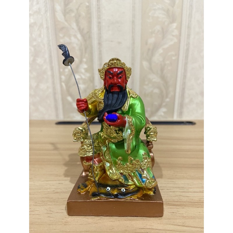 Jual Patung Dewa Kwan Kong Guan Yu Kwankong Duduk Inch Shopee