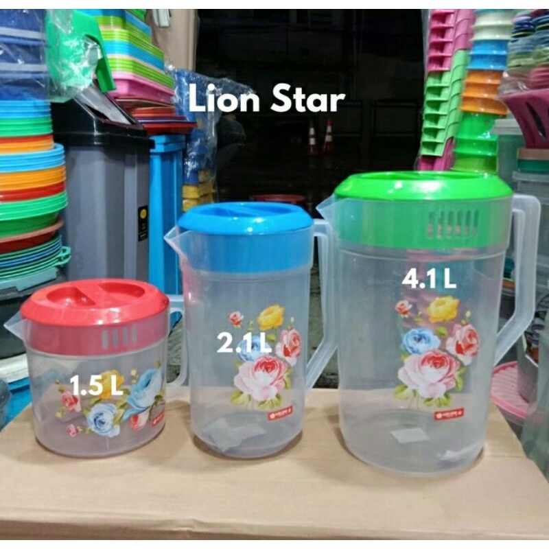 Jual Lion Star Water Jug 1 5 Liter 2 1 Liter 4 1 Liter SNI Shopee