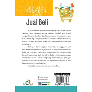 Jual Buku Berburu Barokah Dlm Jual Beli Araska Publisher Shopee