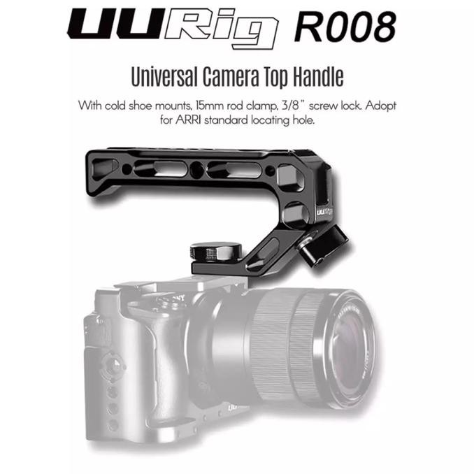 Jual PRODUK TERBAIK ULANZI UURIG CAMERA TOP HANDLE R008 HAND GRIP RIG