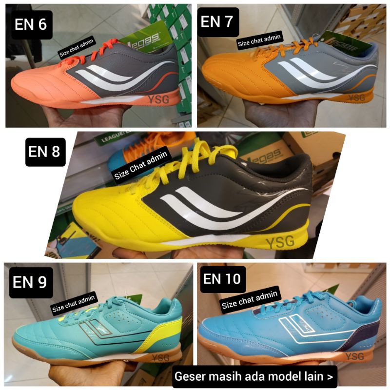 Sepatu Futsal League Legas Encanto Meister LA Original Authentic