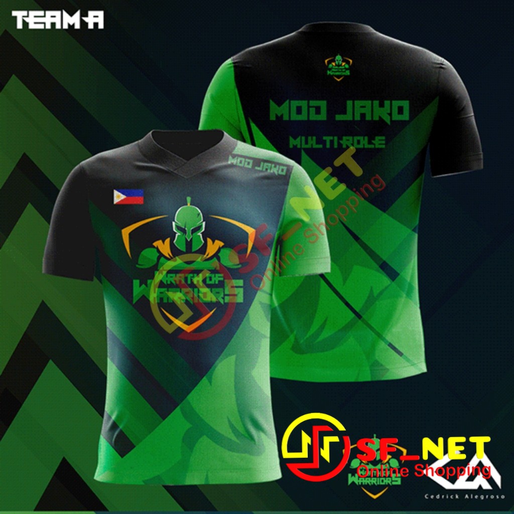 Jual Jersey Kaos Baju Gaming Free Fire TERBAIK DAN TERBARU BISA REQUES