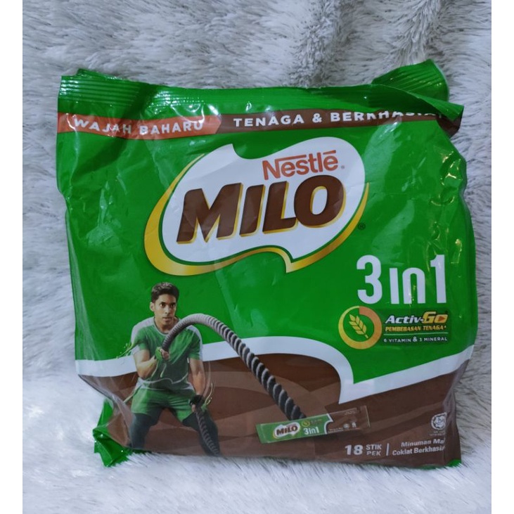 Jual Milo Minuman Malt Coklat In Active Go Malysia Shopee Indonesia