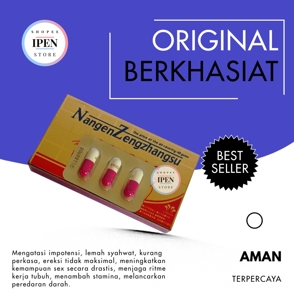 Jual Herbal Nangen Asli Zengzhangsu Original Per Box Kecil Isi