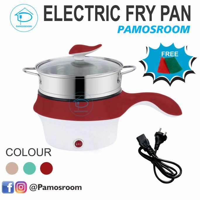 Jual Pamosroom Electric Fry Pan Panci Listrik Lapisan Keramik 18Cm